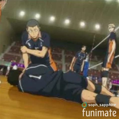 It started to air on april 4, 2013 on every thursday in mbs. Haikyuu Daichi Death