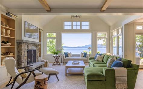 A Cottage Style House Inspired By Nature With Scenic Views Of Lake Sunapee