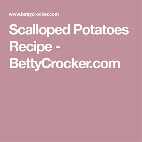 Heat to boiling over high heat, stirring constantly, until butter is melted. Scalloped Potatoes | Recipe | Brunch casserole, Scalloped ...