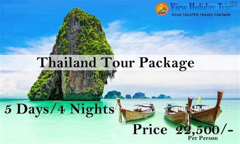 Thailand Tour Package With Flight 5d4n Price 22000 Visit Us