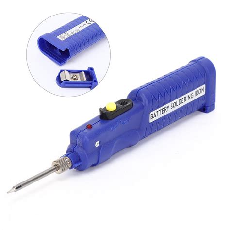 Lyumo Electric Soldering Iron Abs 45 5v 8w Outdoor Portable Battery
