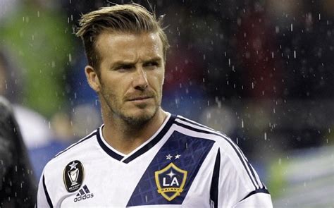 David Beckham Announces His Final Game With La Galaxy Telegraph