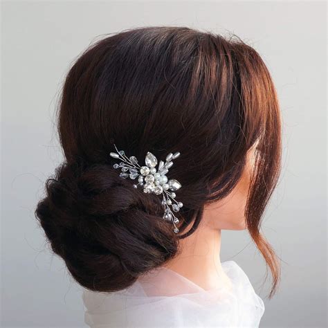 Kercisbeauty Wedding Bridal Hair Comb Hair Accessories For Bride Small