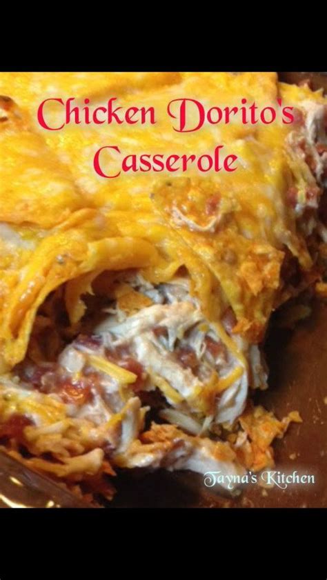Seven years ago, when i made it for the first time, i went to pick my kids up at school. Doritos casserole | Chicken dorito casserole, Dorito ...