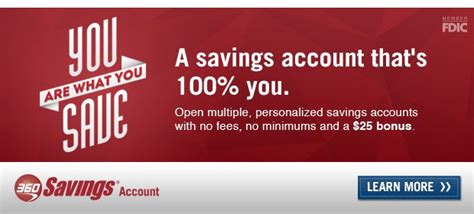 Provides instant purchase notifications, receipt capture, digitized gift cards, and purchase details. Learn more. You are what you save. A savings account that's 100% you. Open 360 savings account ...