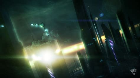 Mass Effect 2 City Sight 2 By Blackassassin999 On Deviantart