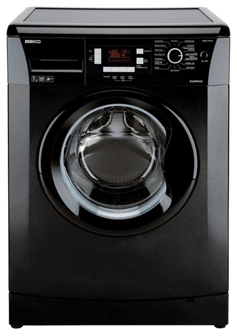 Beko 1400 Spin 7kg Load Washing Machine Black