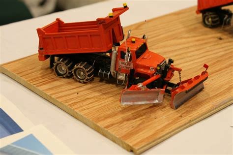 Toy Trucks With Snow Plows1900 Snow Plow Truck Toy Models Scale Model