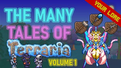 The Many Tales Of Terraria Vol 1 Lore Store Youtube