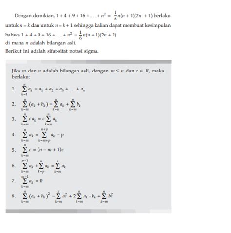 Barisan Deret Dan Notasi Sigma Teachmesoft