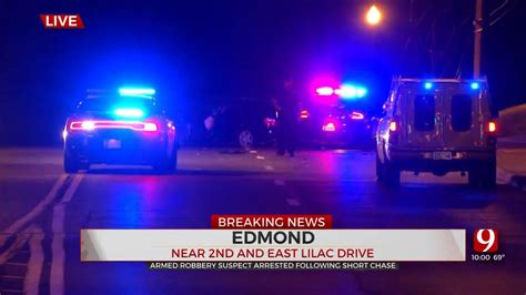 Edmond Police Arrest Man Following Brief Chase