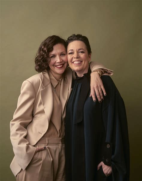 Olivia Coleman And Maggie Gyllenhaal Tom Jamieson