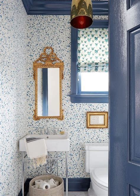 See more ideas about wallpaper ceiling, wallpaper, design. 25 Chic Ways To Use Wallpaper In A Guest Bathroom
