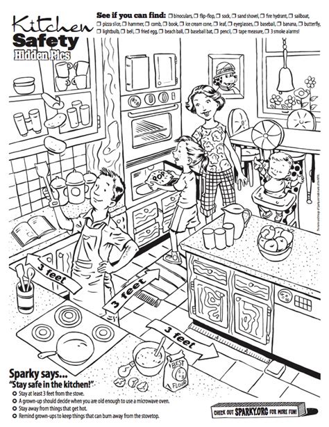 Read these kitchen safety rules before your budding chefs even start thinking about cooking! Home - Sparky School House
