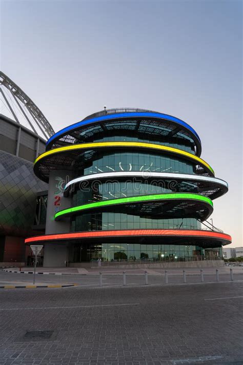 3 2 1 Qatar Olympic And Sports Museum Doha Qatar Editorial Photo