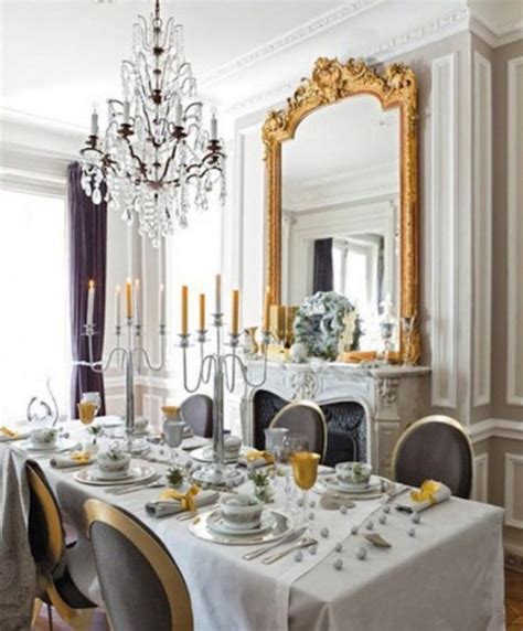 December 10, 2017 by rhoda 35 comments. White Gold Dining Room | For the Home | Pinterest
