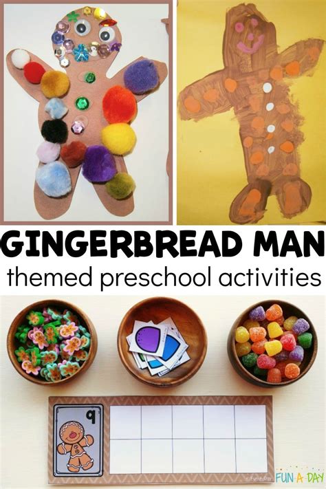 Gingerbread Man Theme Is One Of My Favorite Winter Preschool Themes