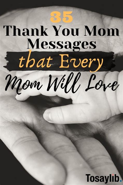 Thank You Mom Messages That Every Mom Will Love Artofit