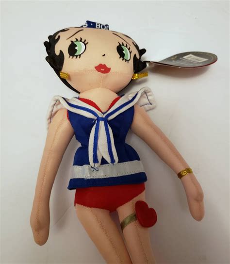 90s Nwt Betty Boop Sailor Doll Ss Boop Sexy Sailor Pinup Doll Etsy