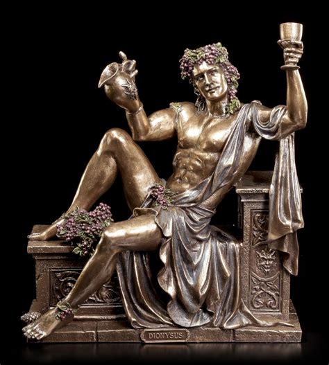 Dionysus Figurine Greek God Of Wine Rests Dionysus Veronese Gods Ebay