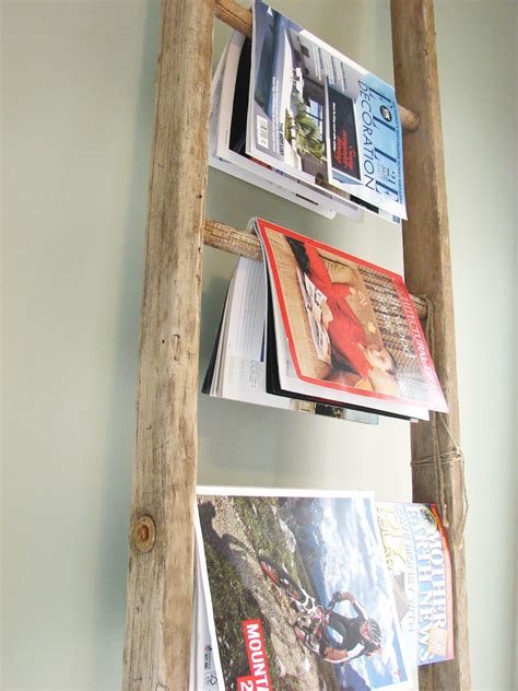 See more ideas about diy ladder, home diy, diy storage ladder. Posies & Plume: Handmade Home : UPCYCLE DIY : ladder magazine rack...