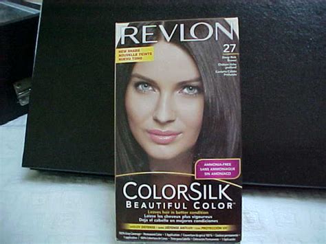 Mocha brightening is what you need to decorate your natural brown hair. Free: NEW~REVLON #27BROWN COLORSILK HAIR COLOR - Other ...
