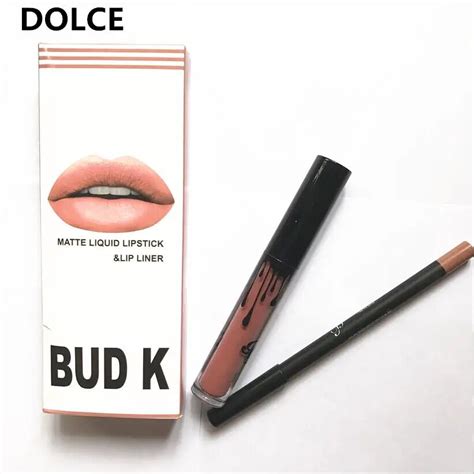 2017 Bud K Brand Hot Liquid Matte Lipstick Lips Pencil Makeup Lasting