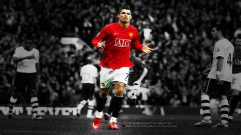 Download Cristiano Ronaldo Manchester United Wallpaper