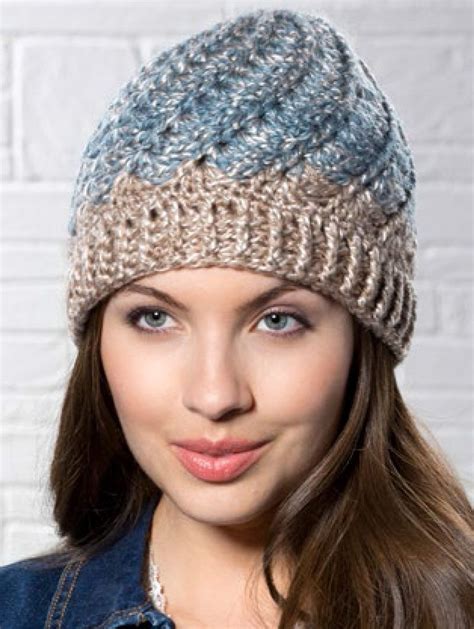 Swirl Hat Crochet Pattern Mary Maxim Free Spiral Shell Hat Pattern