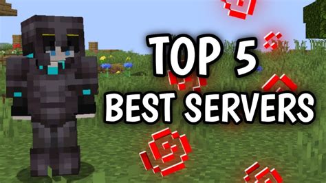 Top 5 Five Best Pvp Servers In Minecraft Youtube