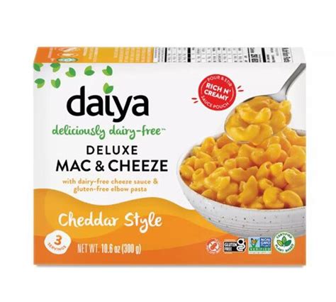 Daiya Cheezy Mac Deluxe Dairy Free Cheddar Oz Vitacost