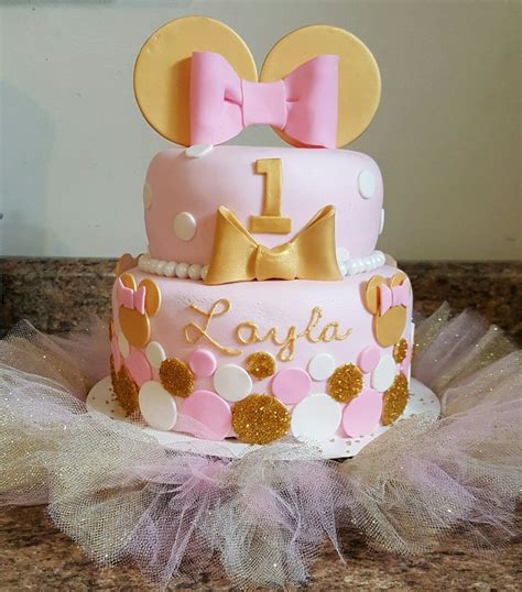 Pink And Gold Minnie Mouse St Birthday Decorations Discount Buy Save