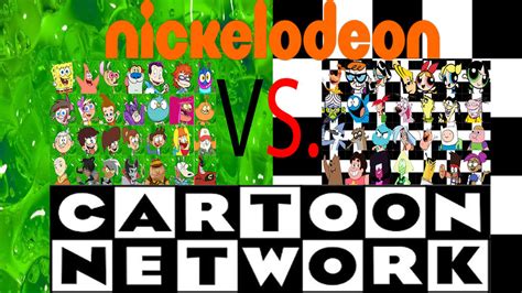 Nickelodeon Vs Cartoon Network By Mryoshi1996 On Deviantart