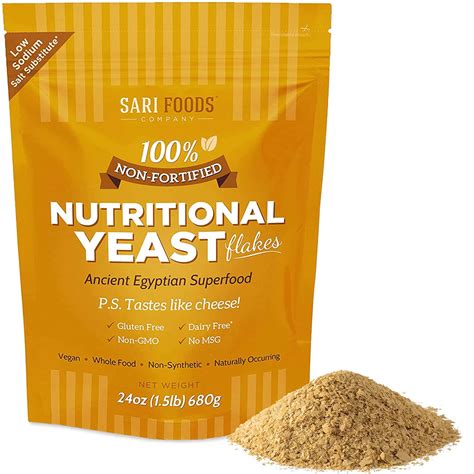 Non Fortified Nutritional Yeast Flakes Sari Foods Co
