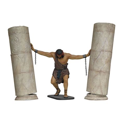 Samson Pushed The 2 Central Pillars