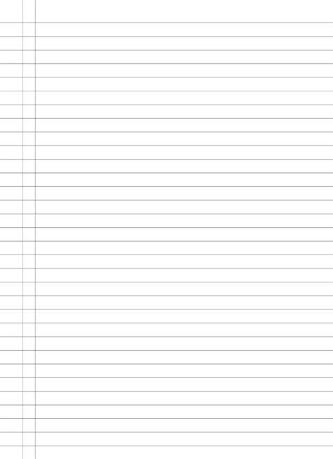 Hojas De Libreta Con Lineas Para Imprimir Ayuda Lineas Horizontales