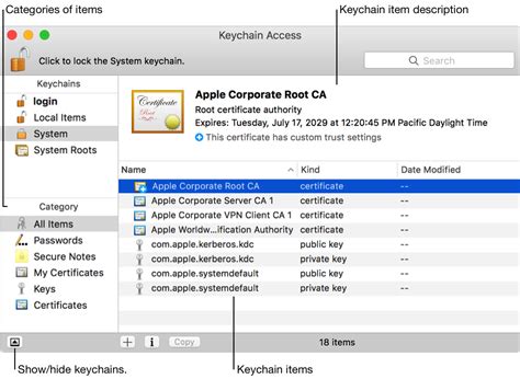 Here you may to know how to clear keychain on mac. Keychain for Mac: Keychain Access overview