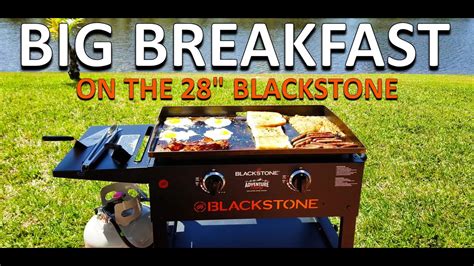 Big Breakfast On The Blackstone 28 Griddle Cooking With Big Cat 305