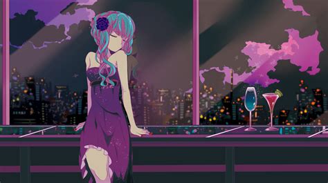 Purple Aesthetic Wallpaper Anime Background My Xxx Hot Girl