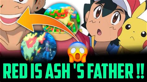 Red Is Ash Ketchum Father Red In PokÉmon Anime Ash Father Youtube
