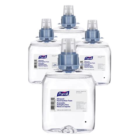 Purell Advanced Hand Sanitizer Foam Refills 4057 Oz Pack Of 4