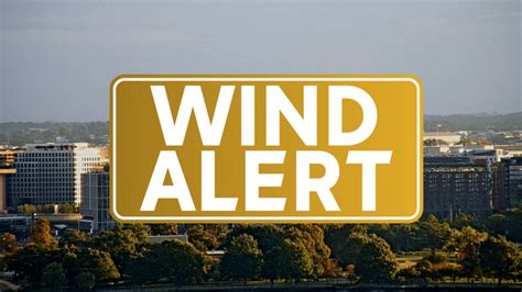 Wind Alert Saturday Winds Gusting To 40 Mph