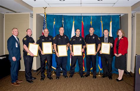 Veteran Affairs Police Officers Honored