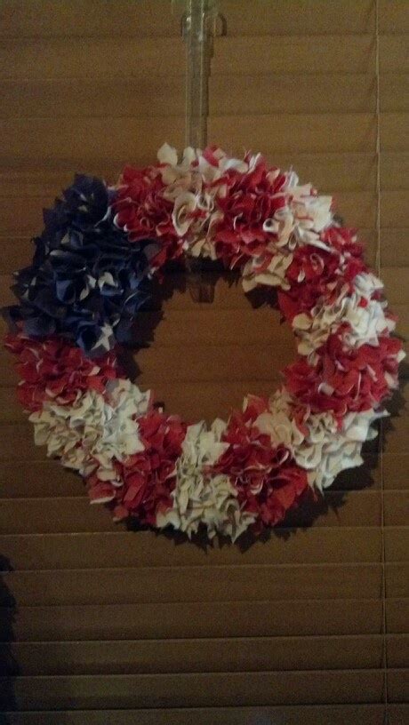 Th Of July Wreath Patriotic Crafts Patriotic Holidays Porch