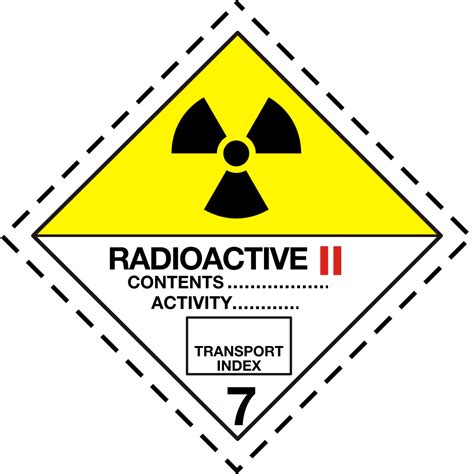 OnlineLabels Clip Art - ADR pictogram 7b-Radioactive