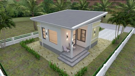 Maybe you would like to learn more about one of these? One Bedroom House Plans 6x6 with Shed Roof - SamHousePlans