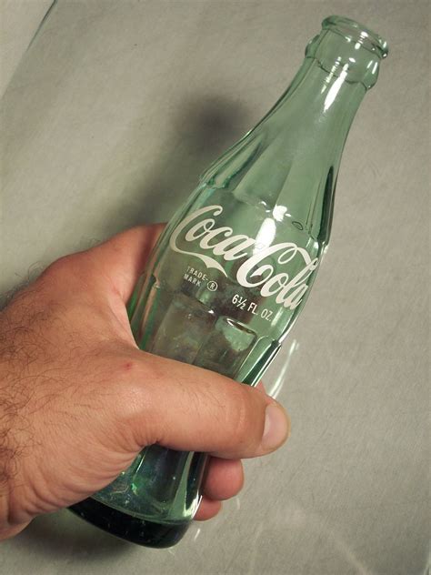 Classic Late 1950s Green Coca Cola Bottle By Snapshotsthroughtime