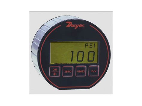 Range 0 To 100 Psig Dwyer Dpga Series Digital Pressure Gauge For Air