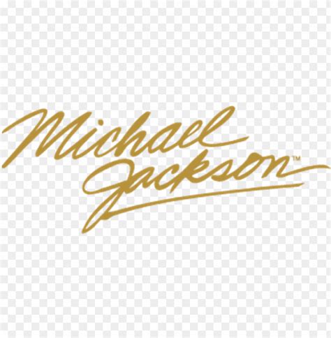 Michael Jackson Logo Png Transparent With Clear Background Id