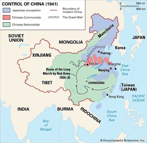 Pacific War Japanese Controlled Areas Of China Students Britannica